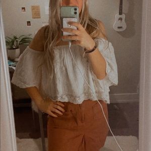 Off the shoulder top